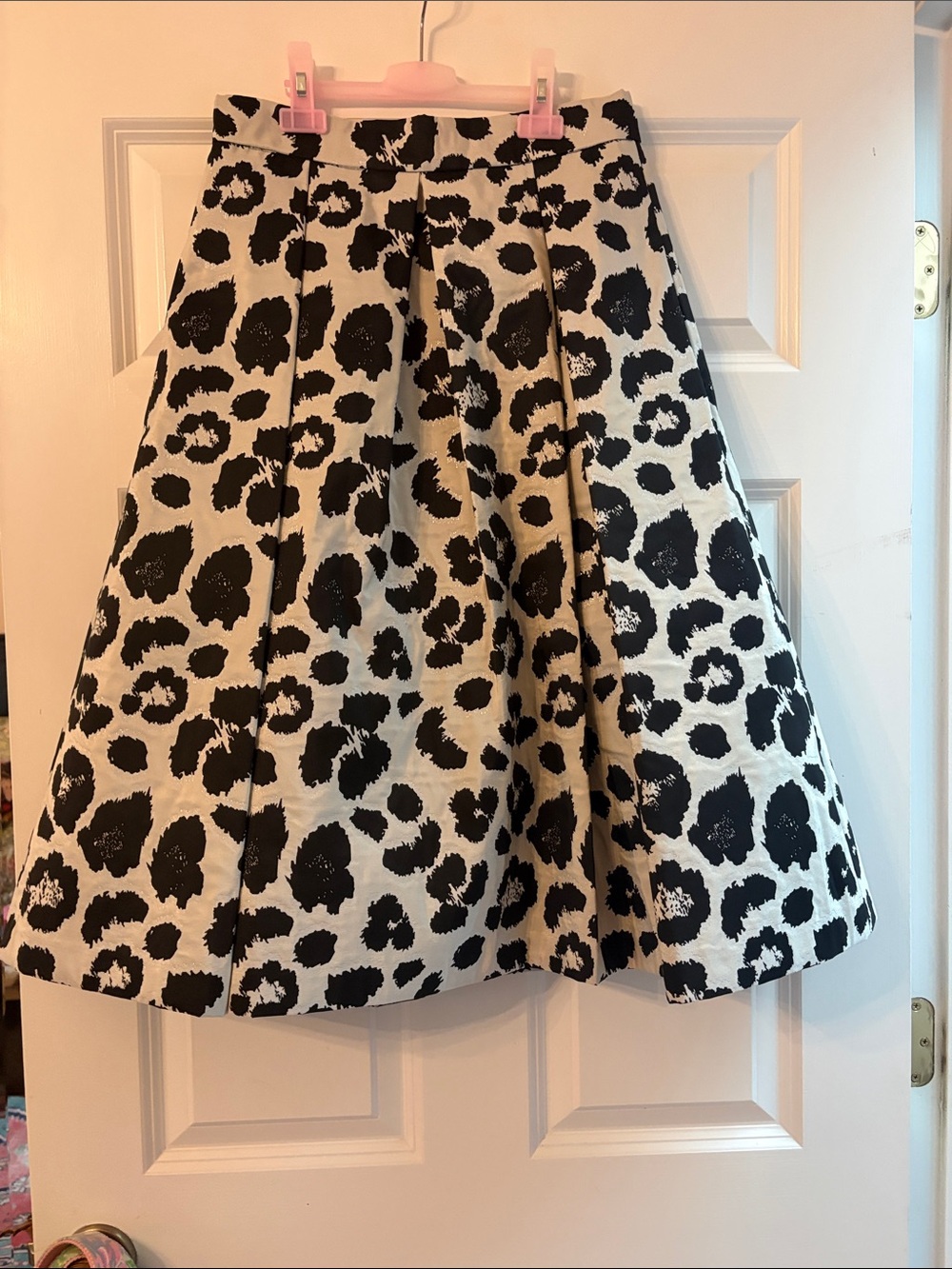 Eliza J Leopard Party Skirt